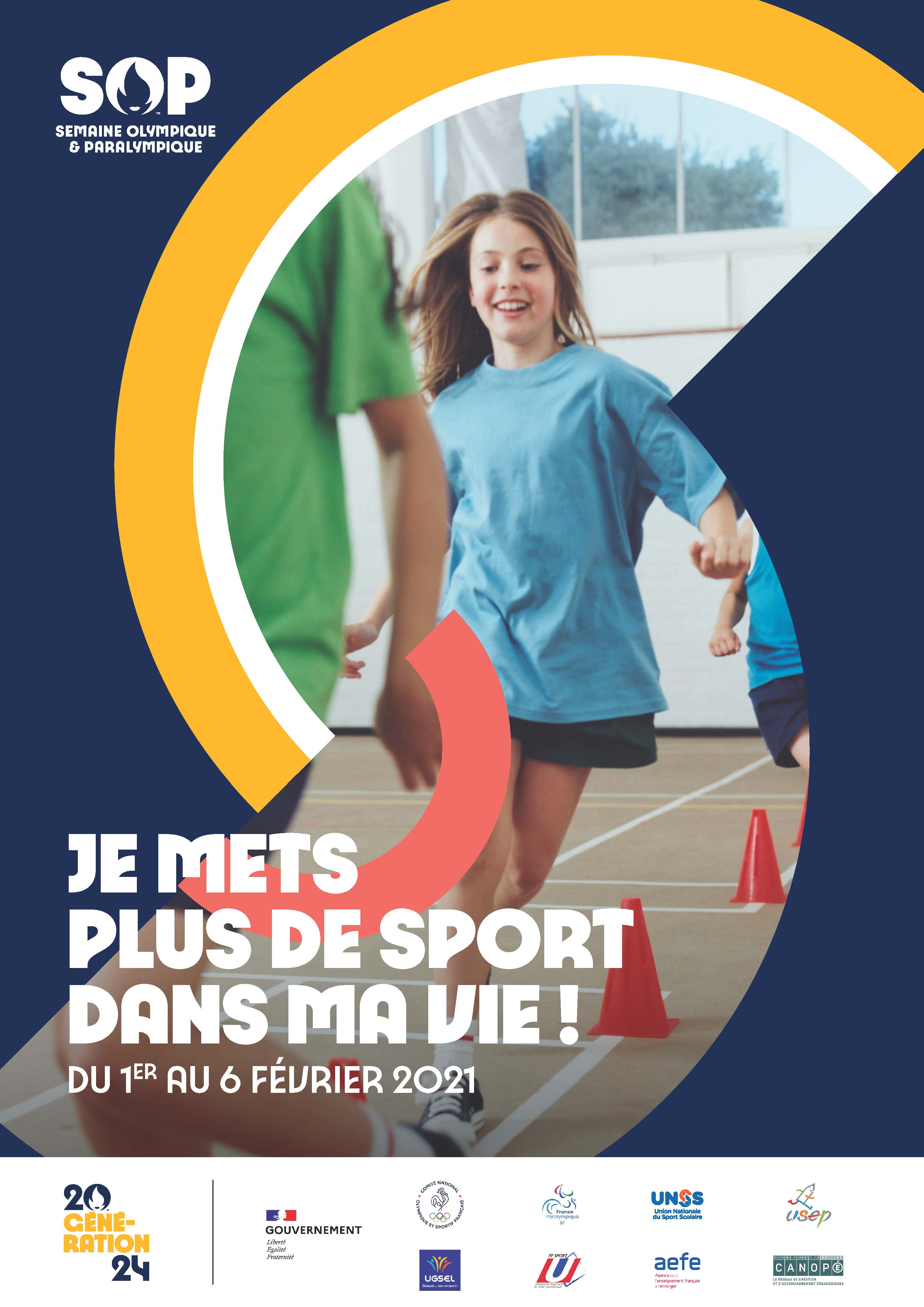 Semaine Olympique et Paralympique (SOP) 2024 – Inscriptions ouvertes