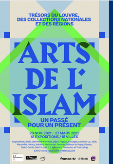 AFFICHE EXPOSITION LES ARTS DE L ISLAM