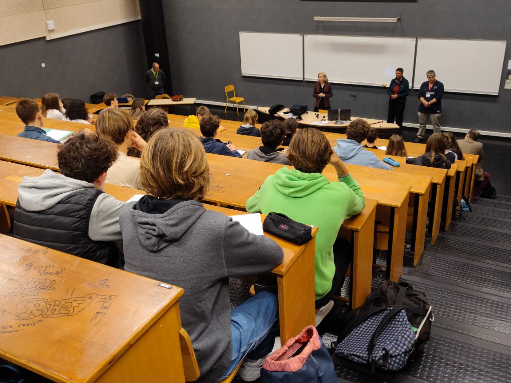 concours enseignant - visite rectrice Caen