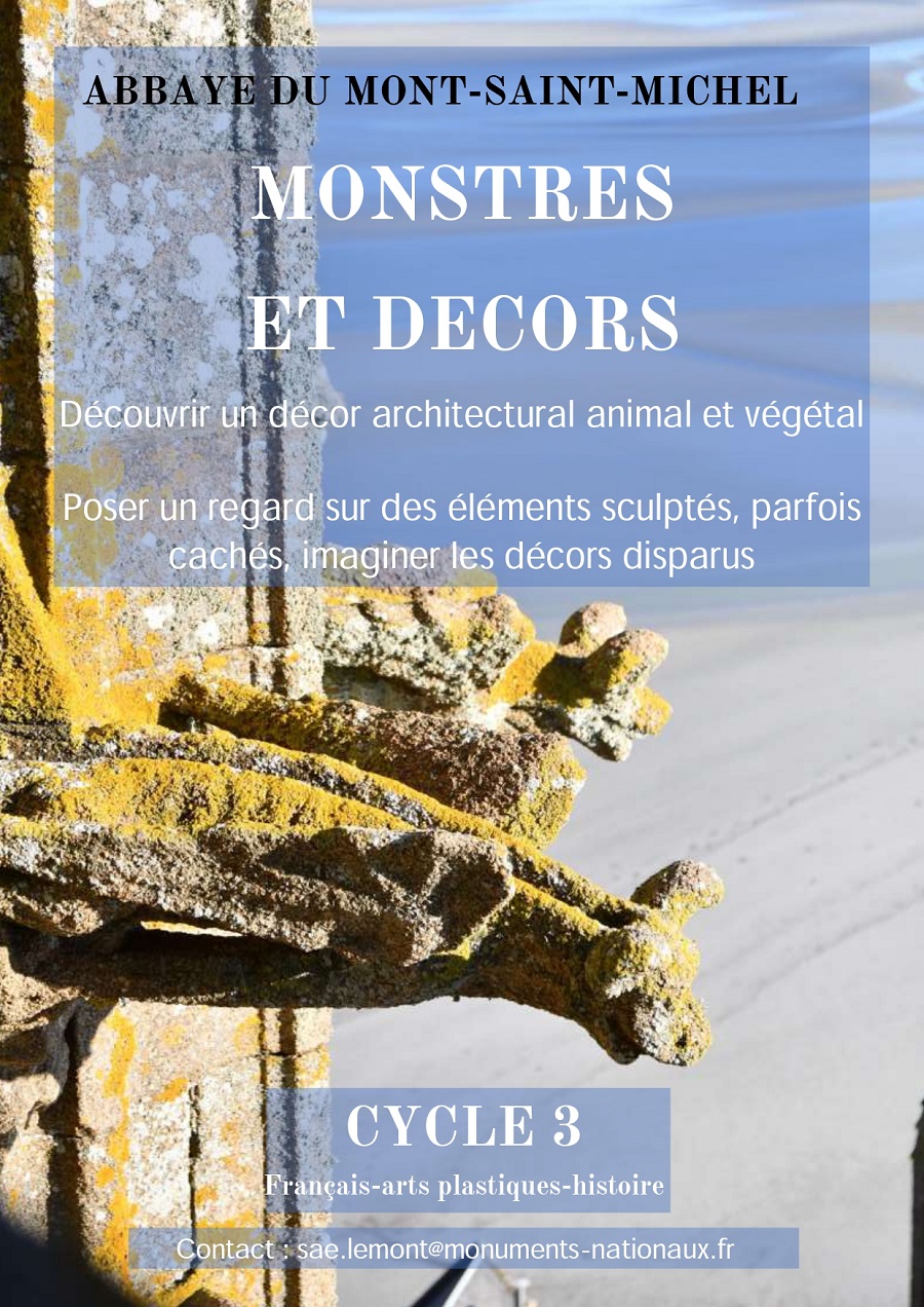 Affiche - Mont Saint Michel Monstres et Décors