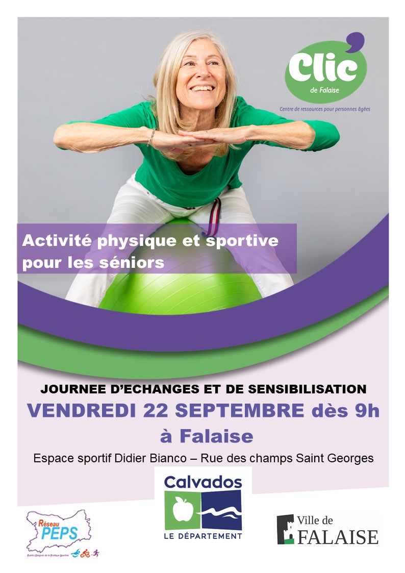 Affiche Falaise Sport Seniors vendredi 22 septembre