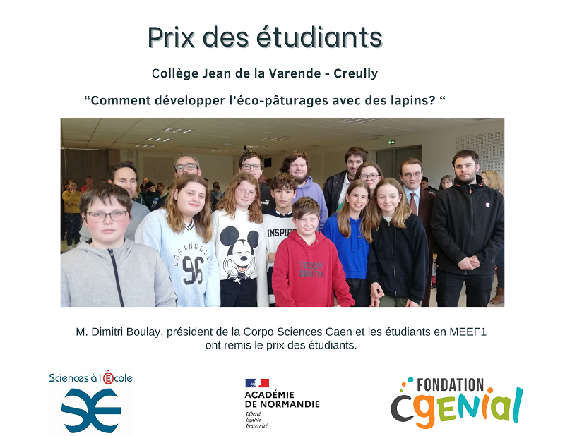 csti - CGénial - final - prix etudiant