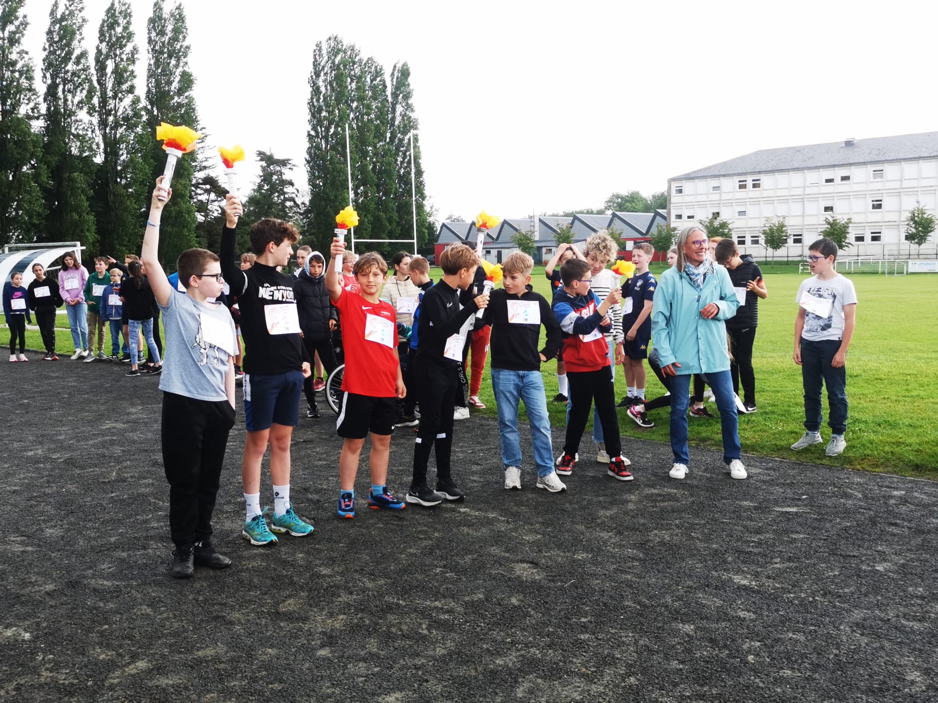 flamme olympique vire