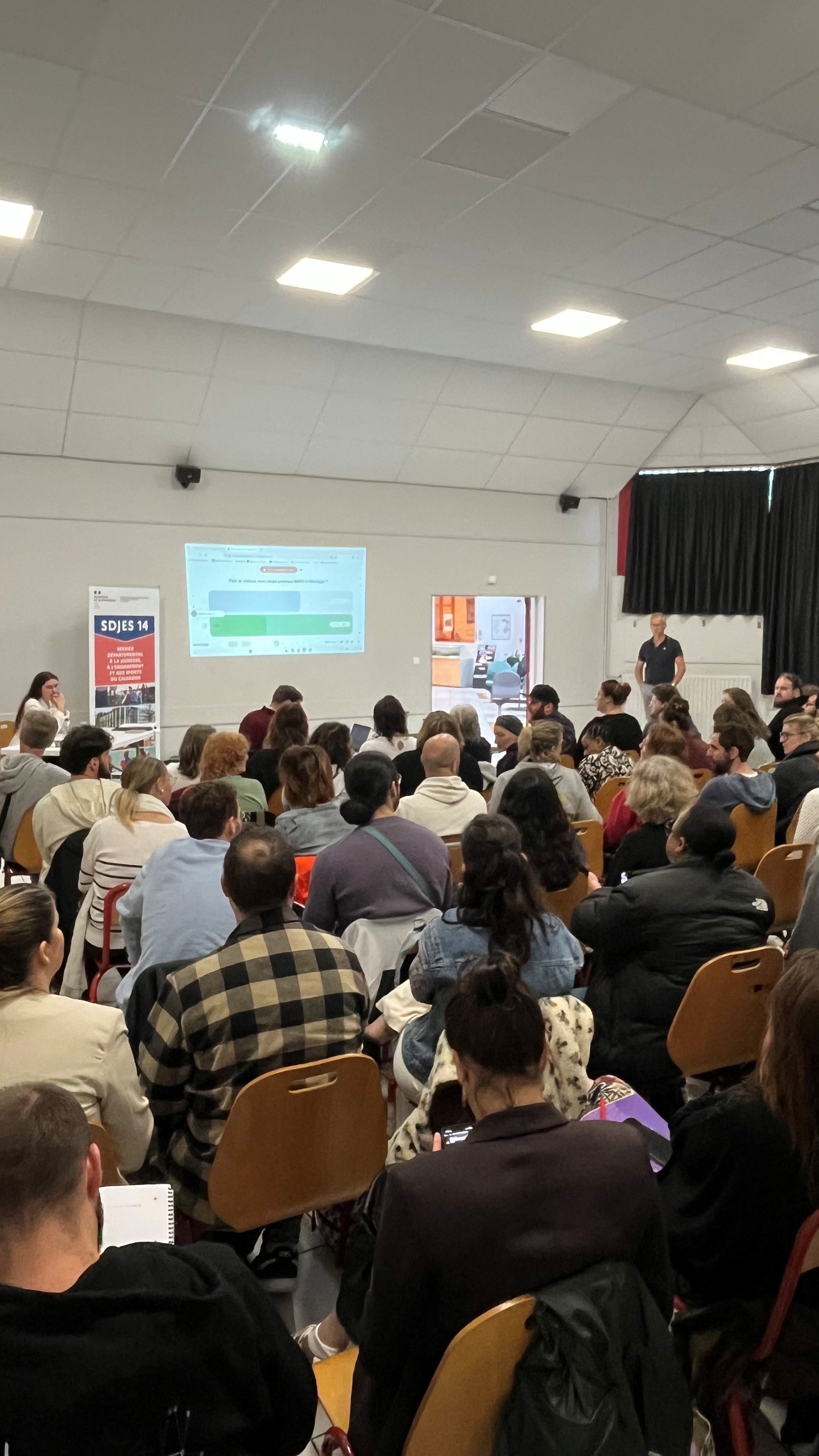 Vue d'ensemble des participants à la journée ACM