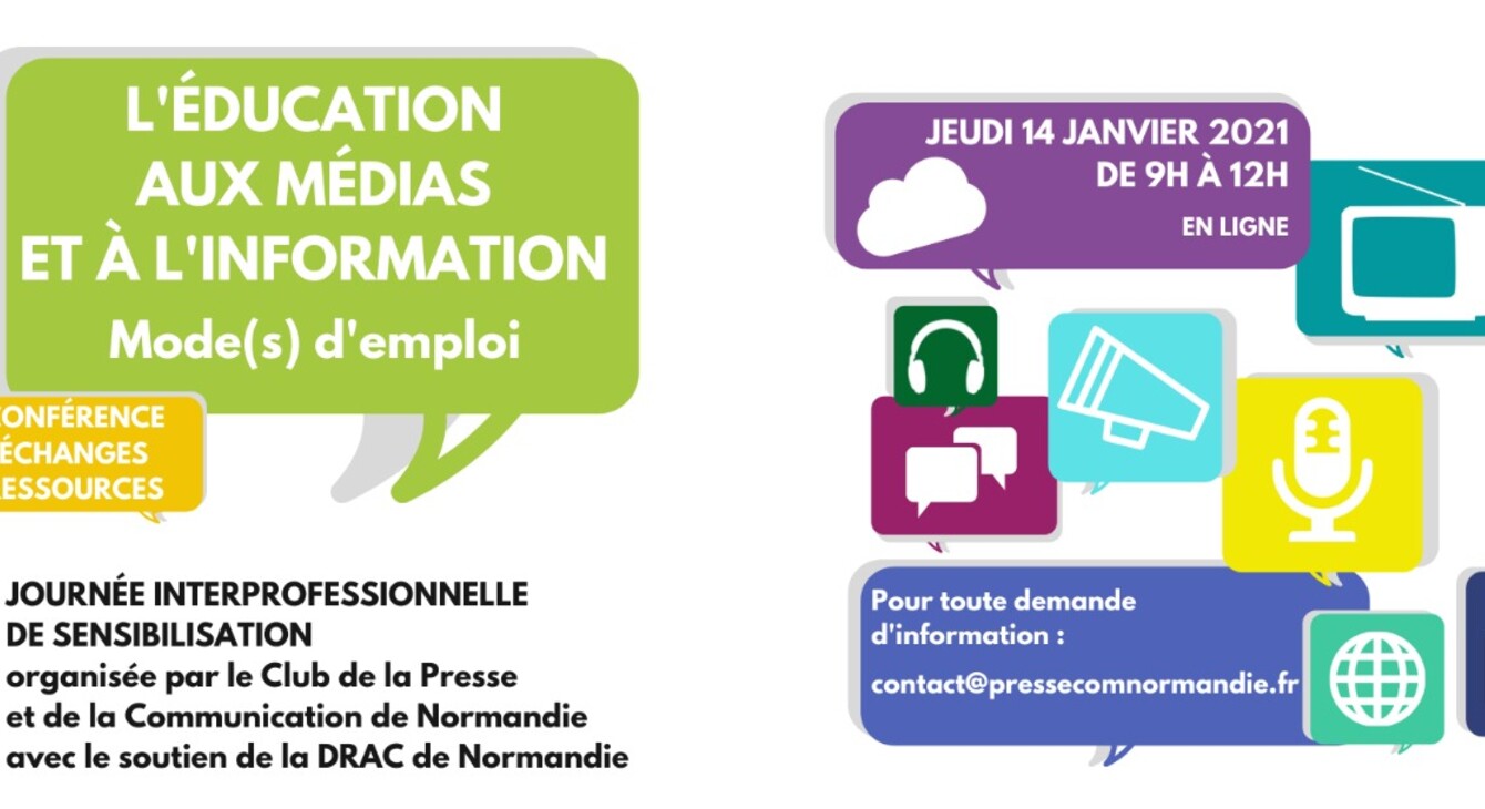 Education Aux Medias Et à L'information Page De Garde Journée « L’Éducation aux médias et à l’information – Mode(s) d’emploi