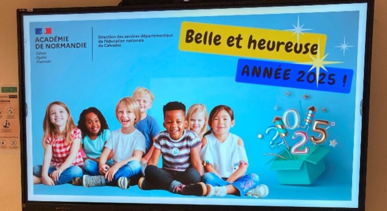 Voeux 2025 DSDEN 14