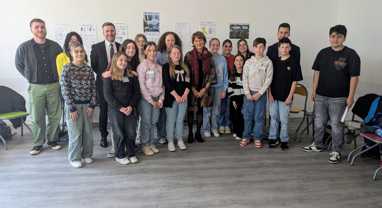 Visite college Moliere l'Aigle 