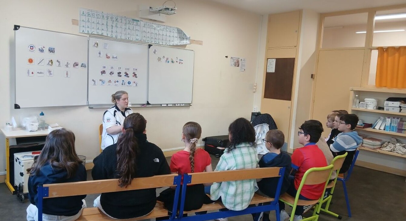 Ecole Les Caraques d’Harfleur aux premiers secours - 1