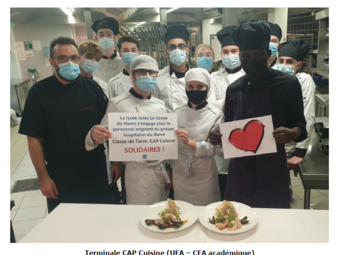 Terminale CAP Cuisine (UFA – CFA académique) - Jules Le Cesne du Havre