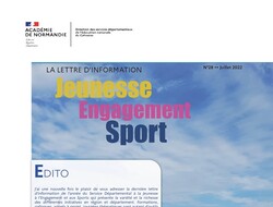 Couverture de la lettre d'actualité n°28 du SDJES14