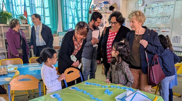 Visite ecole des Sapins de Rouen