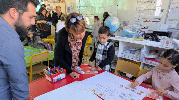 Visite ecole des Sapins de Rouen