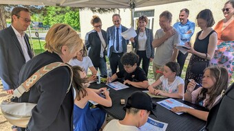Ecole des Acacias de Louviers visite le 2.05.2025