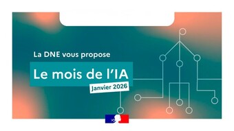 La DNE vous propose le mois de l'IA - janvier 2026