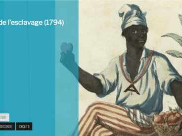 Éduthèque Rétronews abolition esclavage bannière