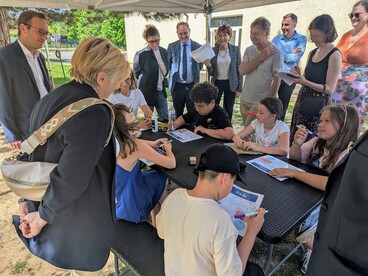 Ecole des Acacias de Louviers visite le 2.05.2025
