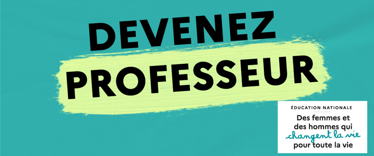 devenez professeur