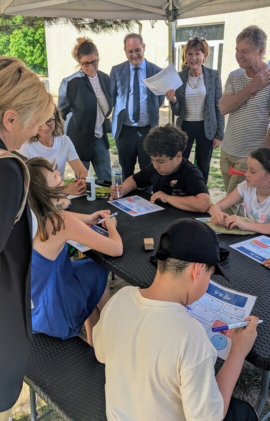 Ecole des Acacias de Louviers visite le 2.05.2025