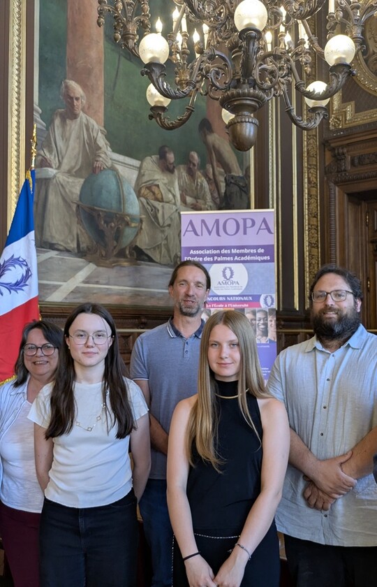 Photo de groupe - les prix et concours nationaux de l'AMOPA 2026